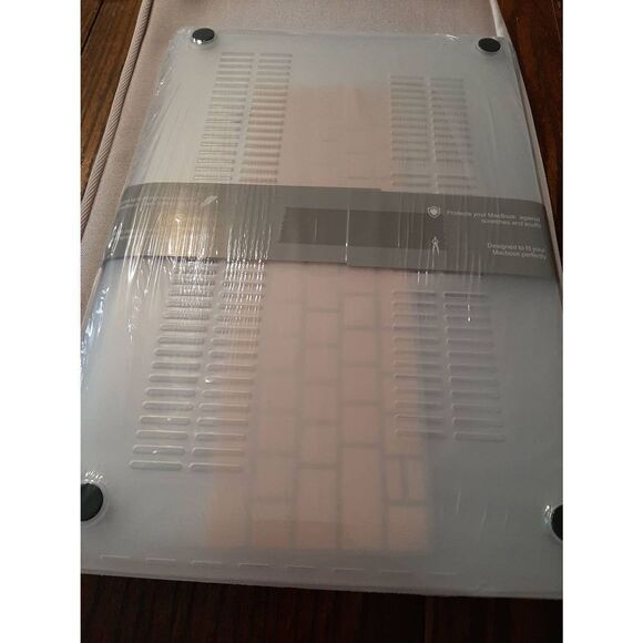 New Wocadi 5-in-1 Peach Orange Green MacBook Pro 15 Sleeve Protection Kit - Picture 3 of 6